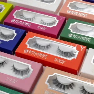 #Cover ROYAL MAKEUP LASHES 100% HORSE HAIR RLL3D