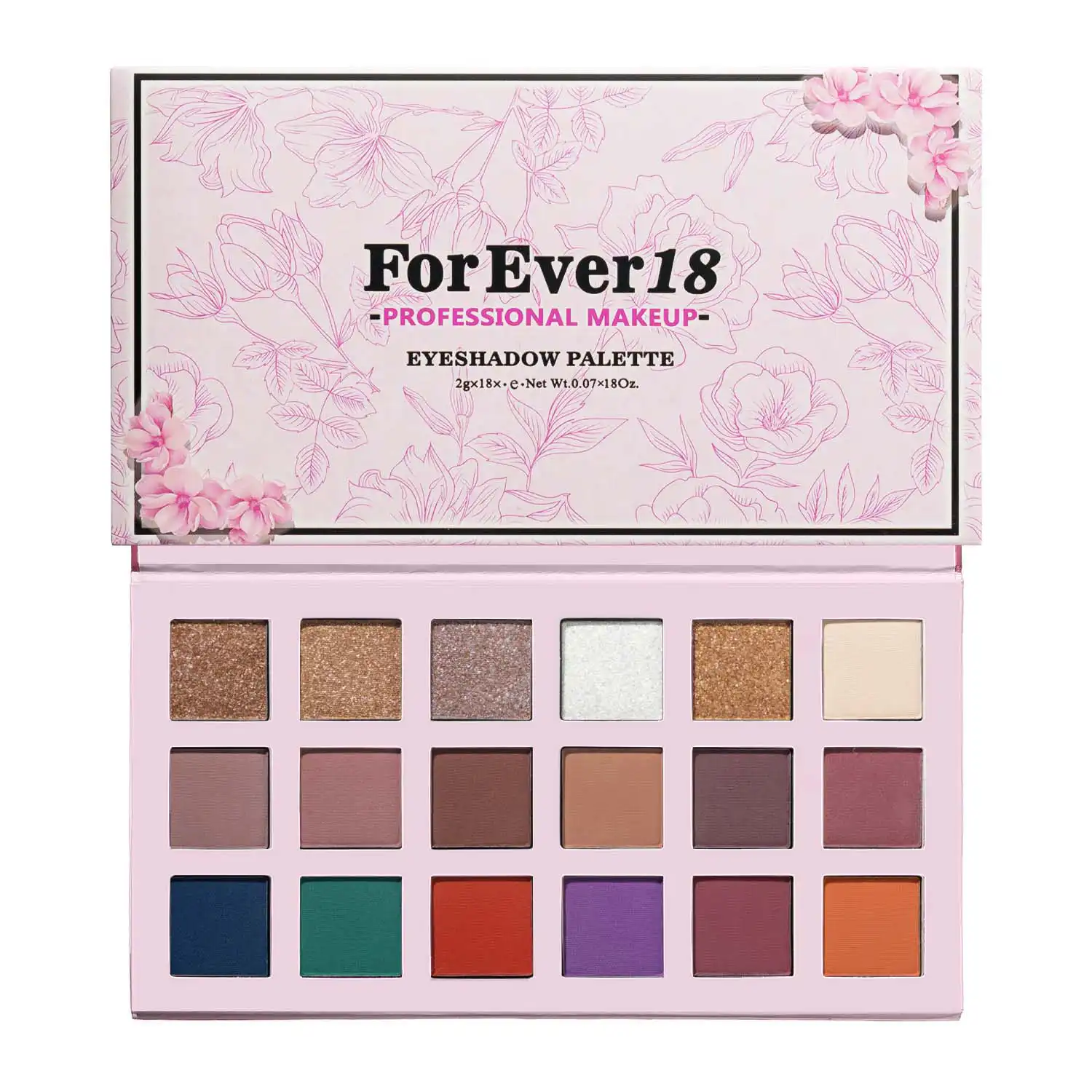 FOREVER18 EYESHADOW PALETTE 18 COLOR