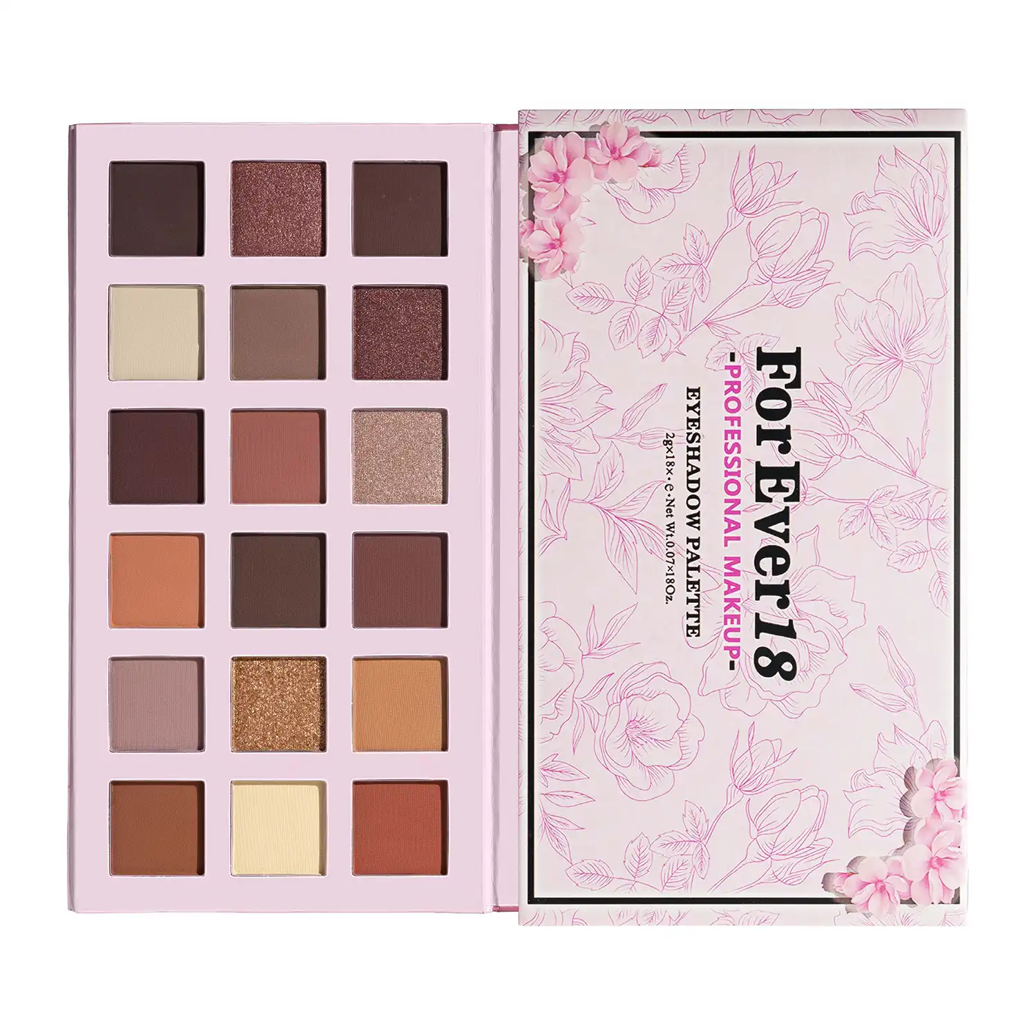 FOREVER18 EYESHADOW PALETTE 18 COLOR