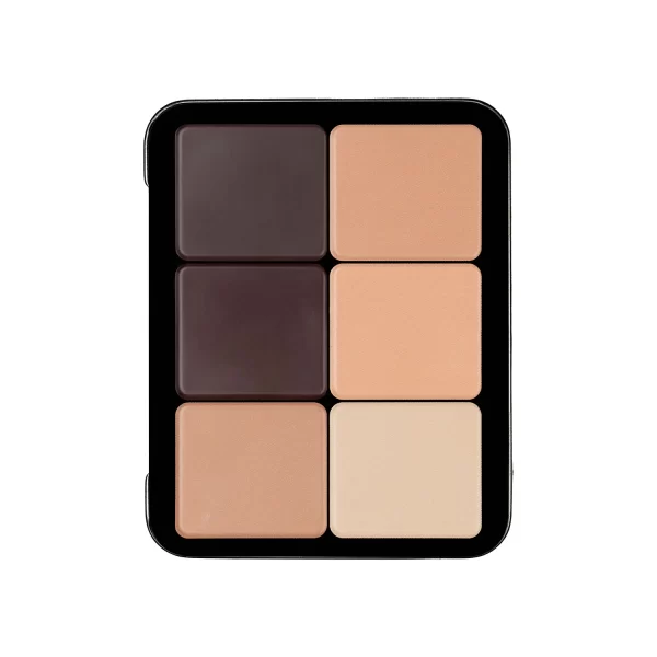 Royal Makeup 12 Concealer Cream Palette Closed back ROYAL MAKEUP - CONCEALER CREAM PALETTE 12