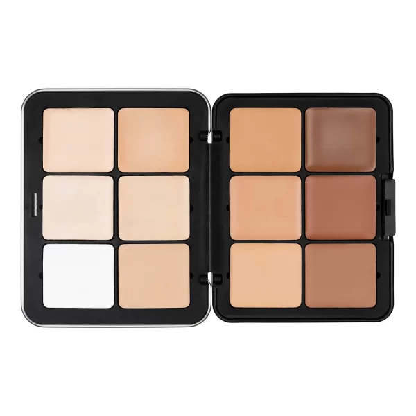 Royal Makeup 12 Concealer Cream Palette Open ROYAL MAKEUP - CONCEALER CREAM PALETTE 12