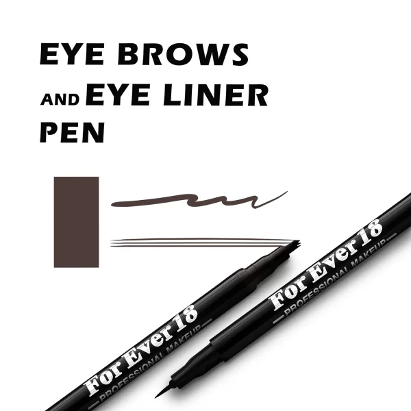 2 + PHOTO Forever18 Double Eye Brows And Eyeliner Pen