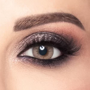 Amara Color Contact Lenses - Brown Gold