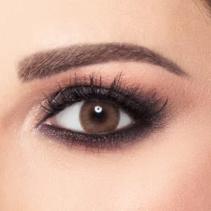 Amara Color Contact Lenses - Burned Cinnamon