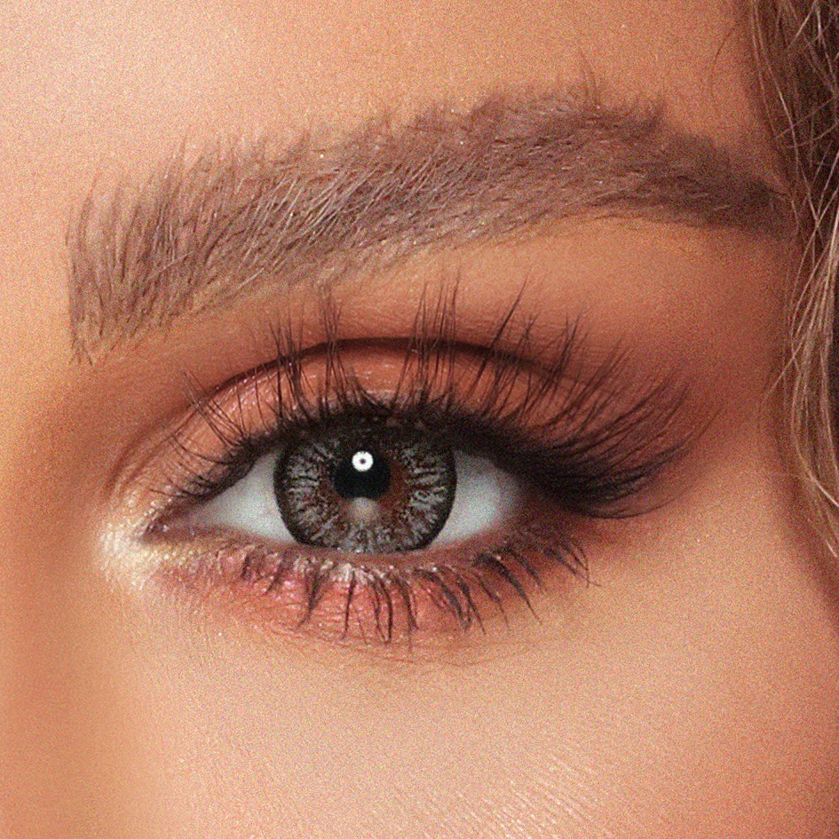 Amara Color Contact Lenses - Charcoal Gray