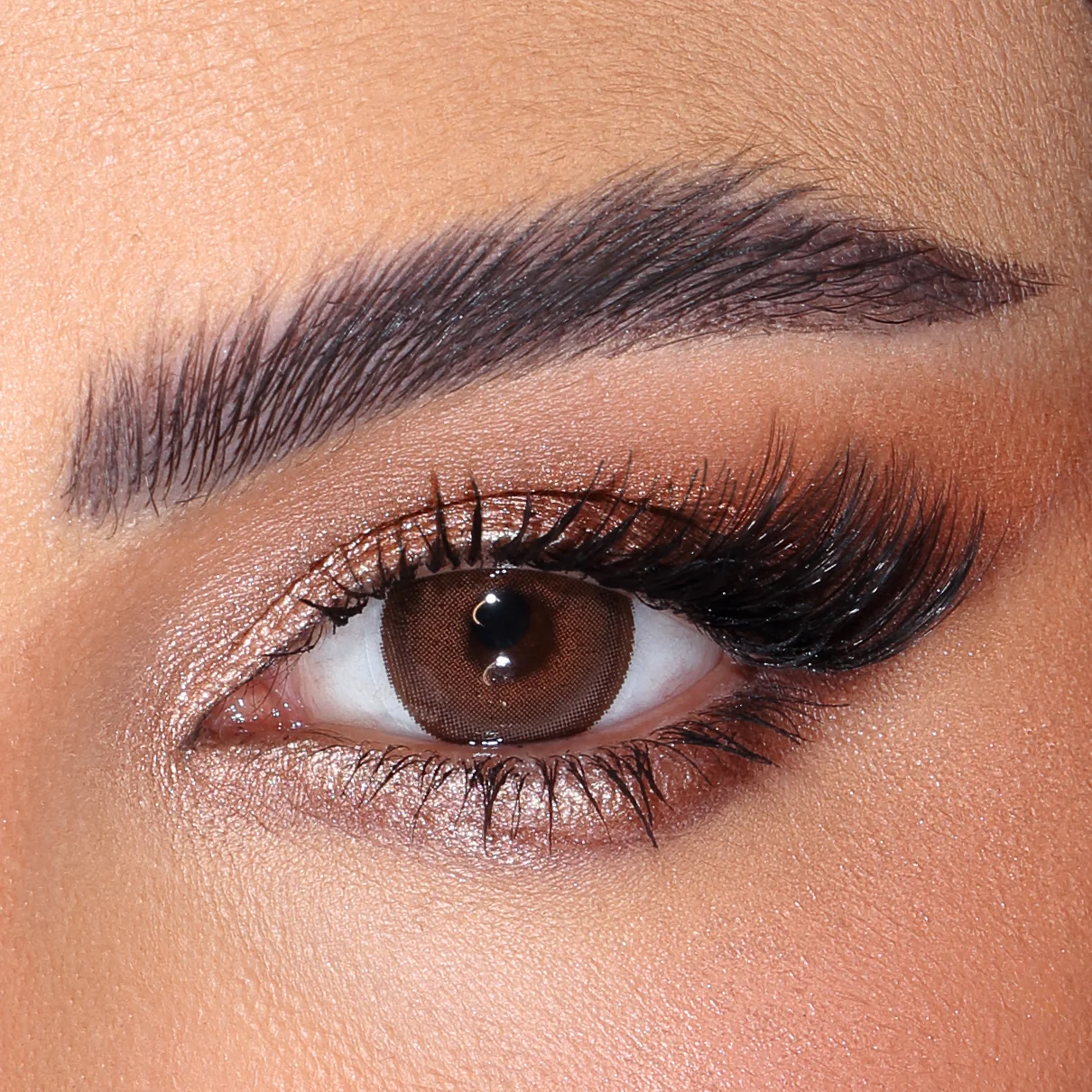 Amara Color Contact Lenses - Ginger Bread