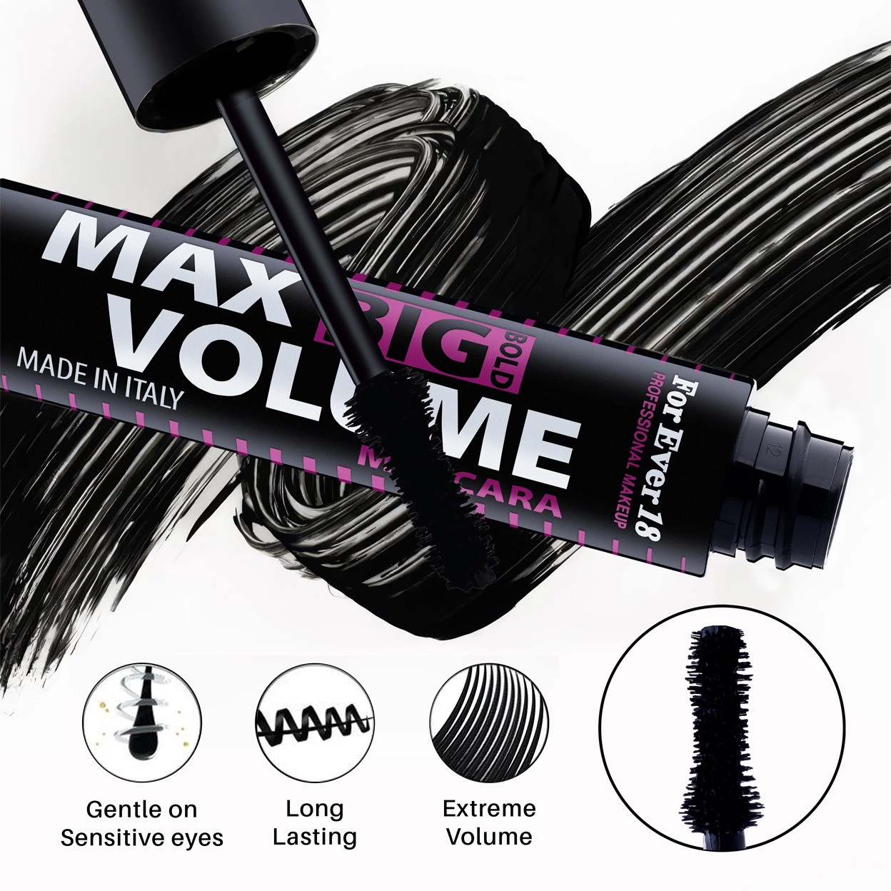 Forever18 Max Big Bold Volume Mascara