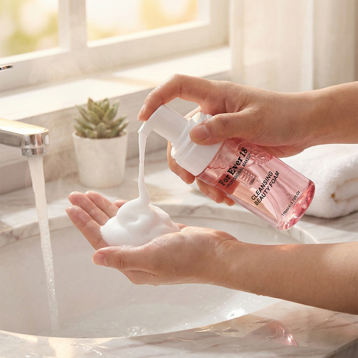 Forever18 Cleansing Beauty Foam-KHCB01